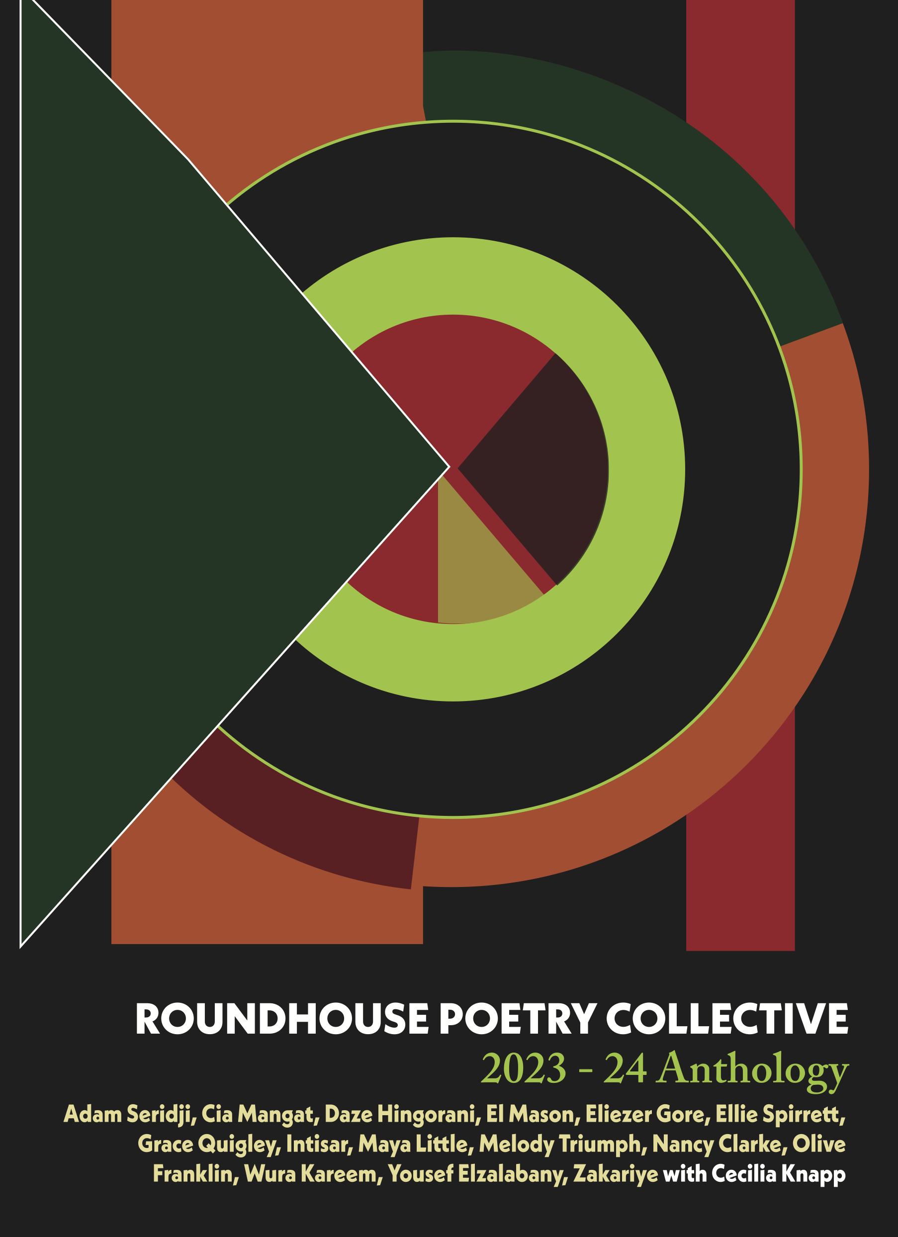 The Roundhouse Poetry Collective 23/24 Anthology cover